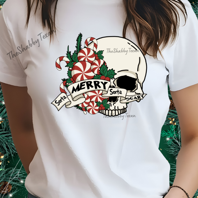 Sorta Merry & Sorta Scary T-Shirts and Sweatshirts
