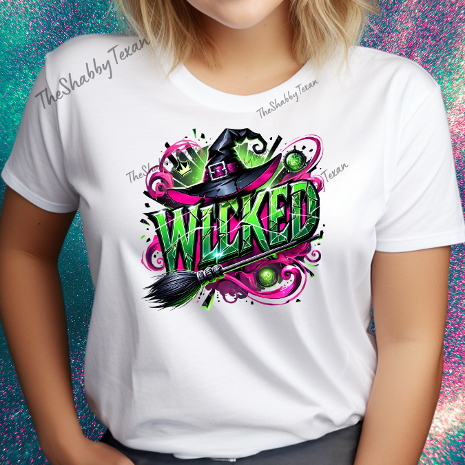 Wicked Witch DTF Transfers