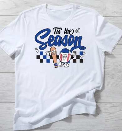 Tis the Season Baseball Shirts Set 1
