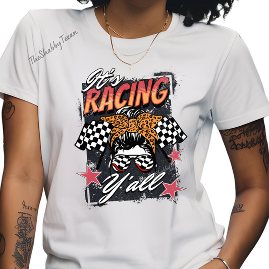 Its Racing Yall DTF Transfers