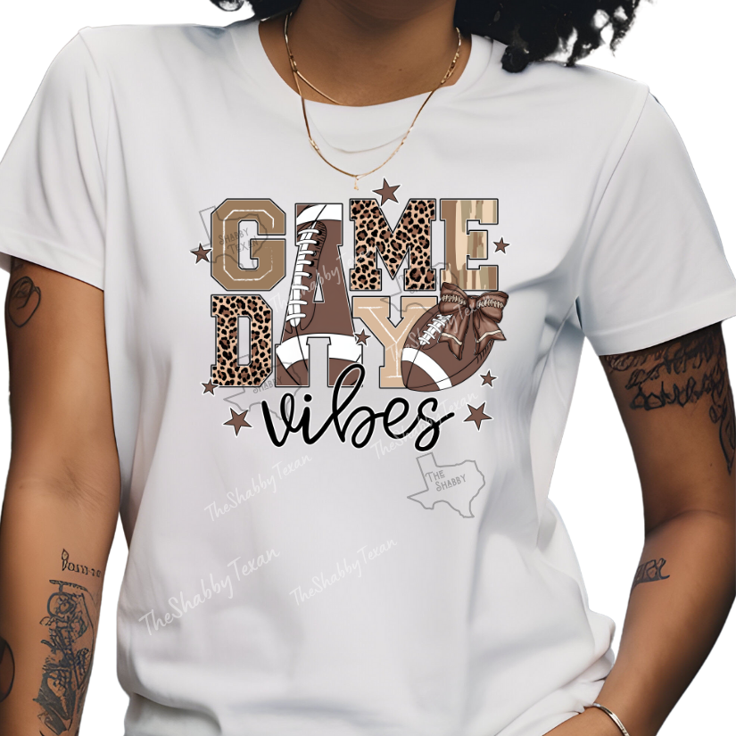 Game Day Vibes Tshirts and Sweatshirts