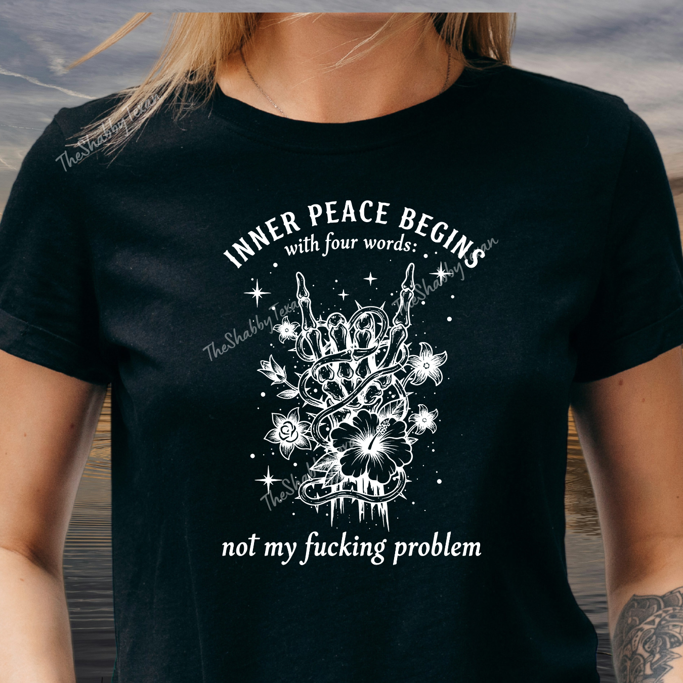 Inner Peace Begins With ... Shirts