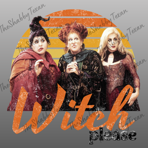 Hocus Pocus DTF Shirt Transfers Set 1