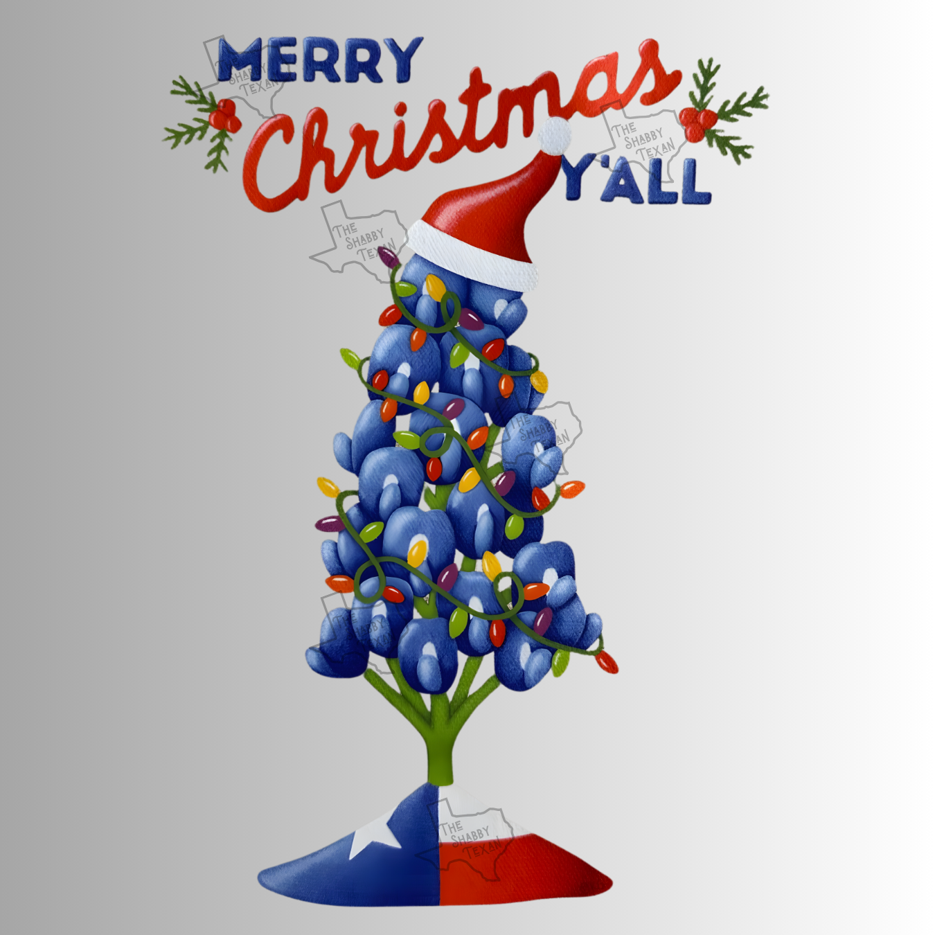 Merry Christmas Yall DTF Transfers