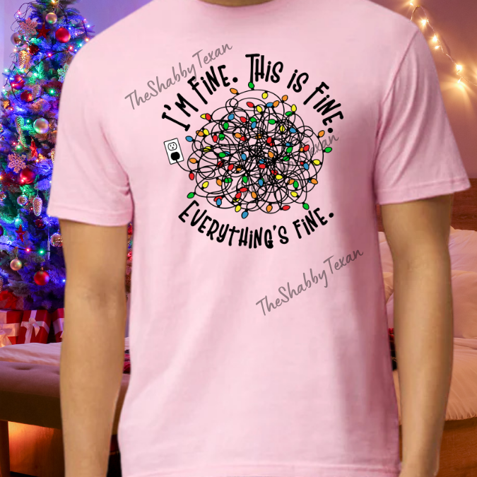 Im Fine Holiday Edition Shirts and DTF Transfers