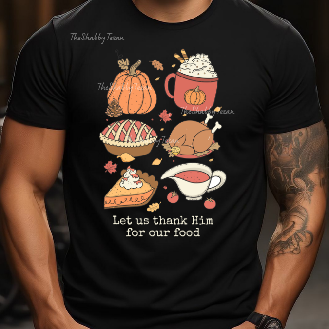 Fall and Thanksgiving Style DTF Transfers Set 2