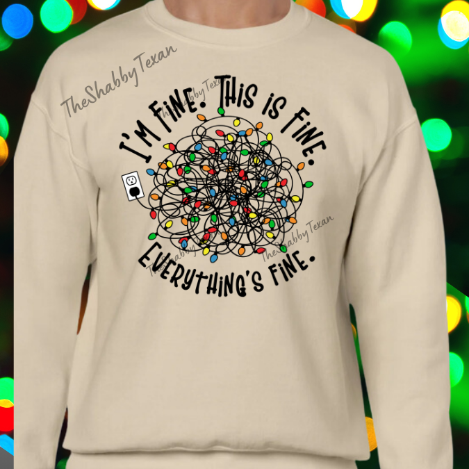 Im Fine Holiday Edition Shirts and DTF Transfers