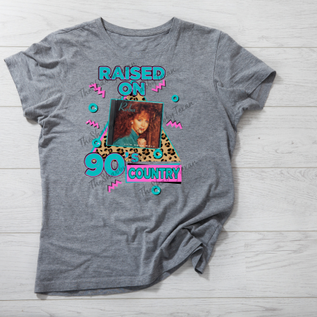 Raised on 90s Country Reba Shirt