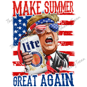 Make Summer Great Again Shirt Transfer