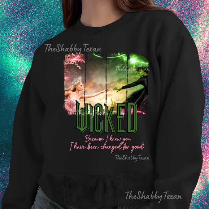 Wicked Changed for Good Shirts