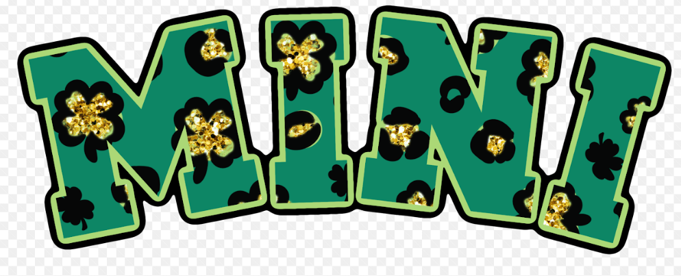 St Pattys Day Shirt Transers -Set 3