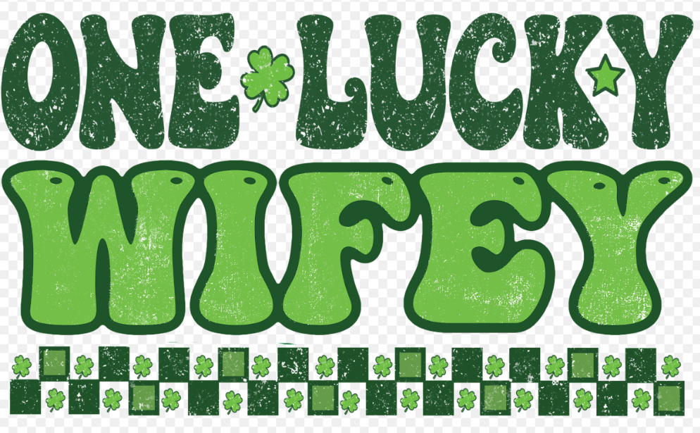 St Pattys Day Shirt Transers -Set 3