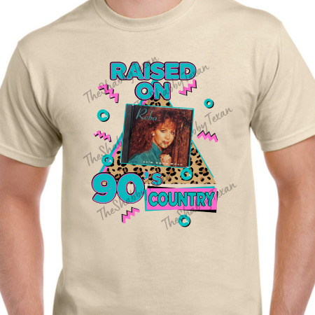Raised on 90s Country Reba Shirt