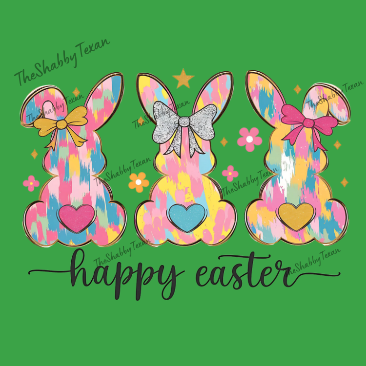 Triple Coquette Bunny Shirts and Transfer