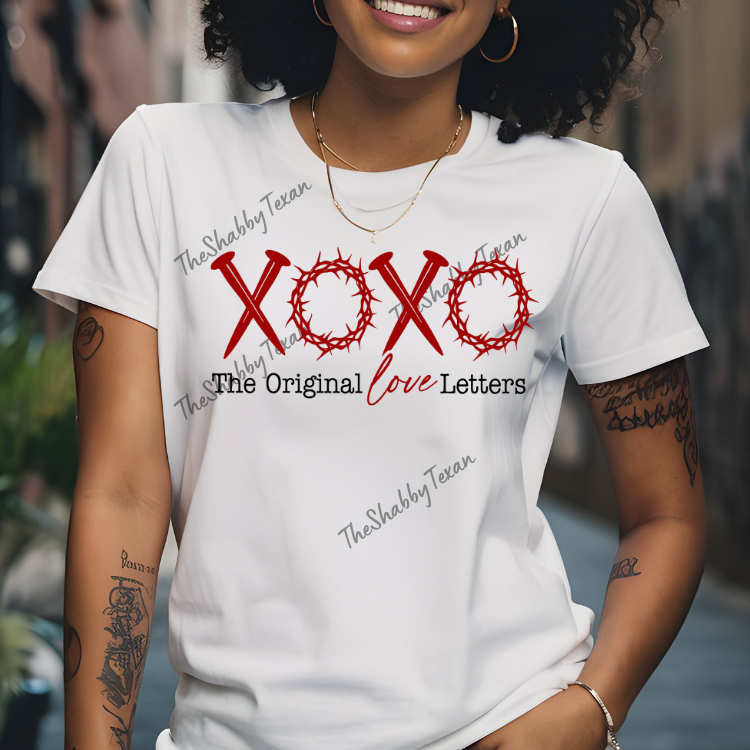 Original Love Letters Shirts and Transfer