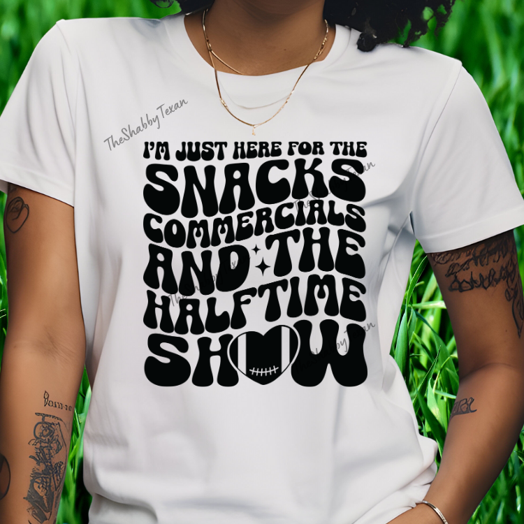 Here for the Snacks Shirts and Transfer