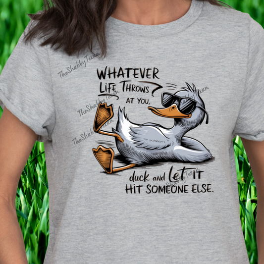 Whatever Life Throws Duck