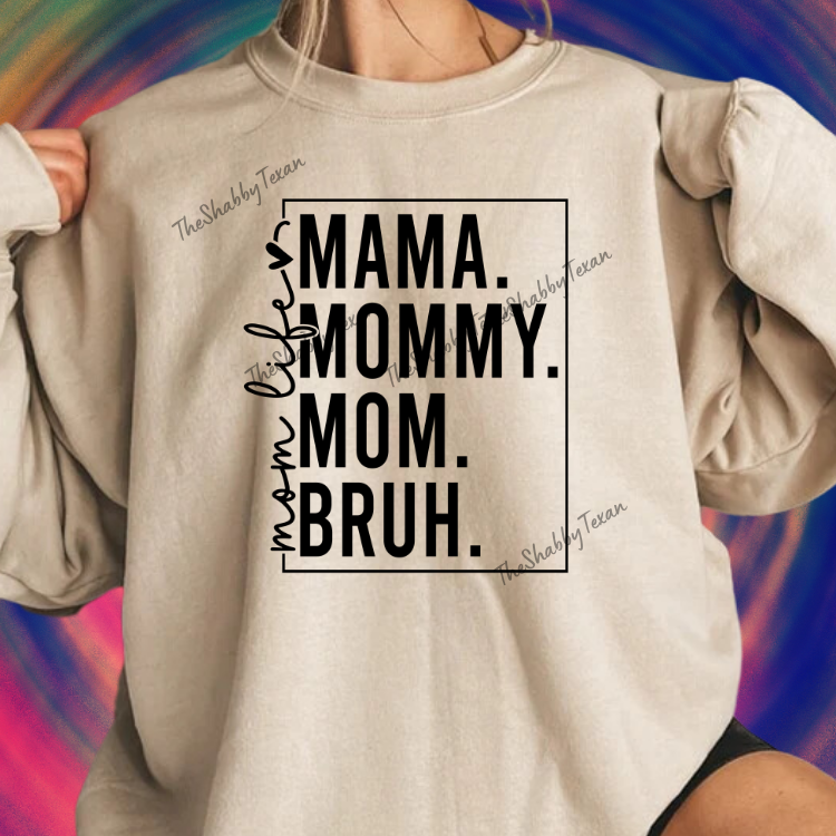 Mom Life Shirts and Transfers