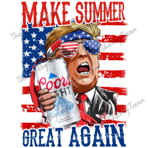 Make Summer Great Again Shirt Transfer