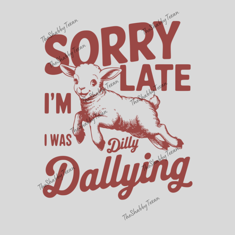 Dilly Dallying Shirts and Transfers