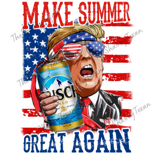 Make Summer Great Again Shirt Transfer