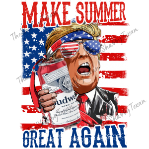 Make Summer Great Again Shirt Transfer