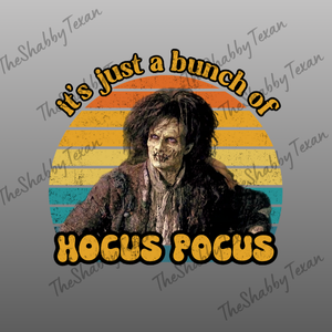 Hocus Pocus DTF Shirt Transfers Set 1