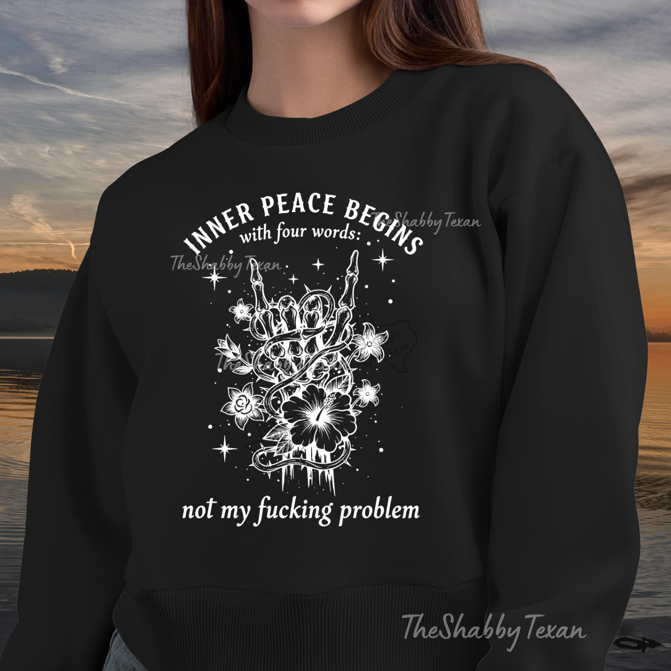 Inner Peace Begins With ... Shirts