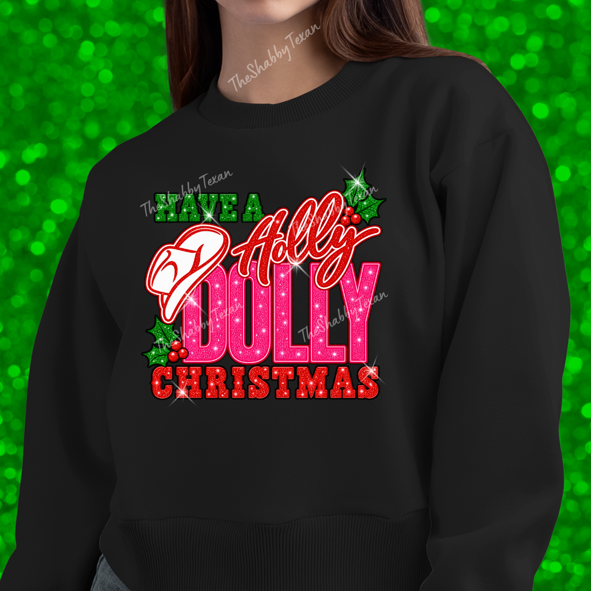 Holly Dolly Christmas Shirts