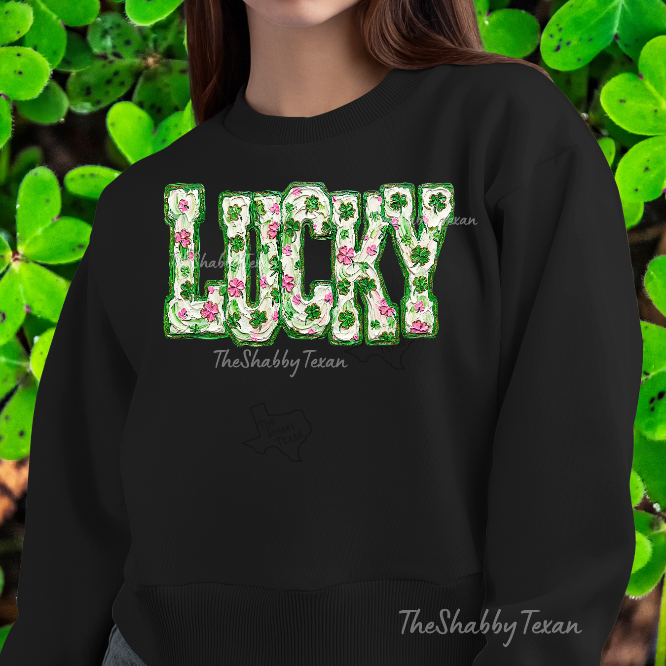 Lucky Brushstroke DTF Transfers