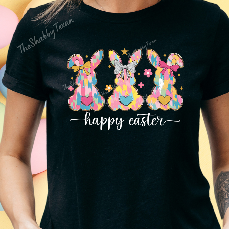 Triple Coquette Bunny Shirts and Transfer