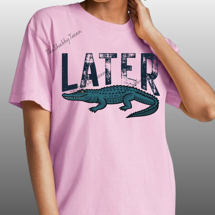 Later Gator DTF Transfers