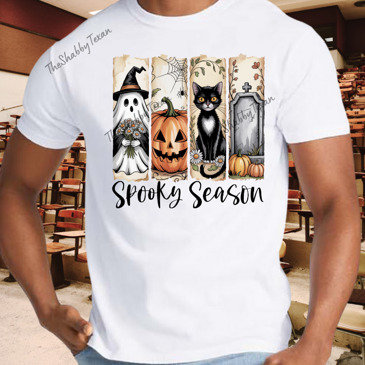 Spooky Season T-shirt and Transfer