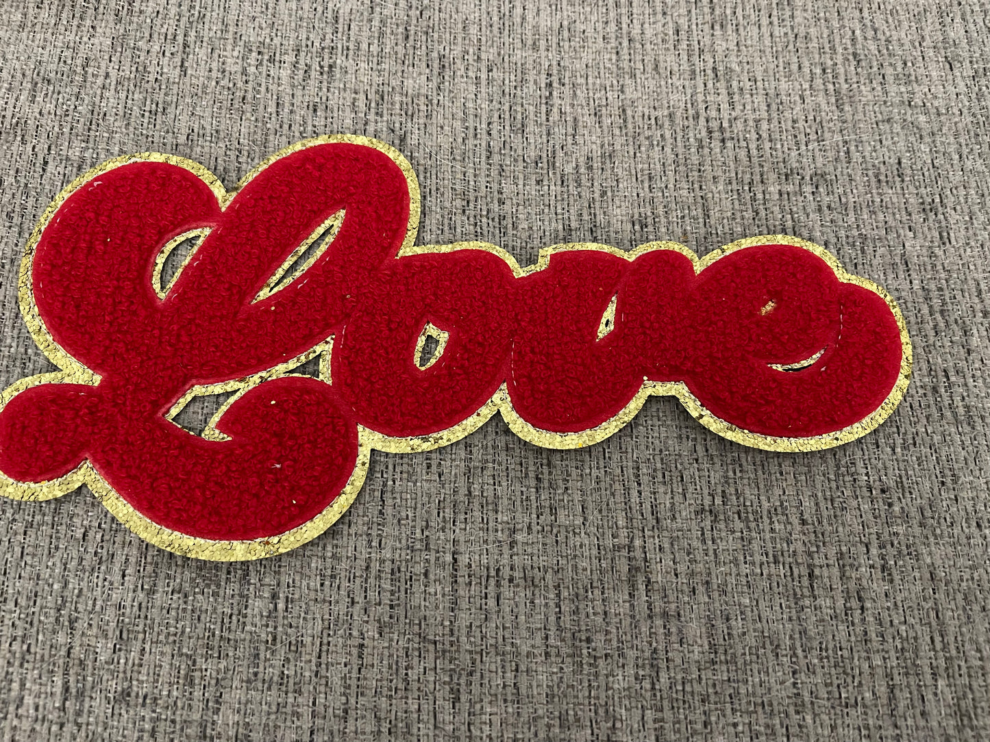 Love Iron On Patch