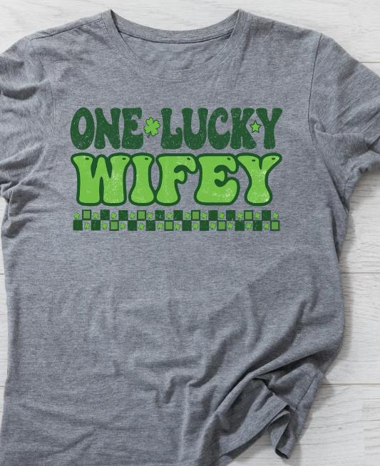 Wife/Hubby St Patty Day Shirts