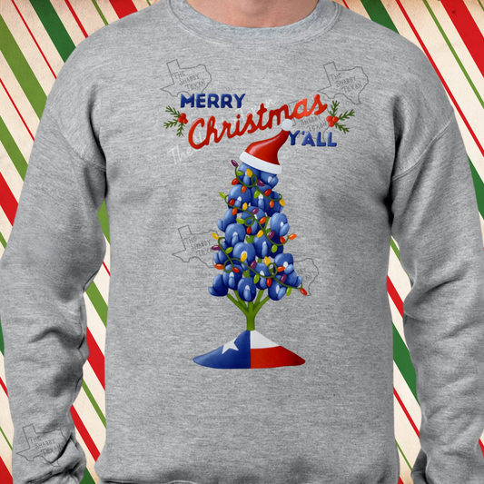 Merry Christmas Yall DTF Transfers