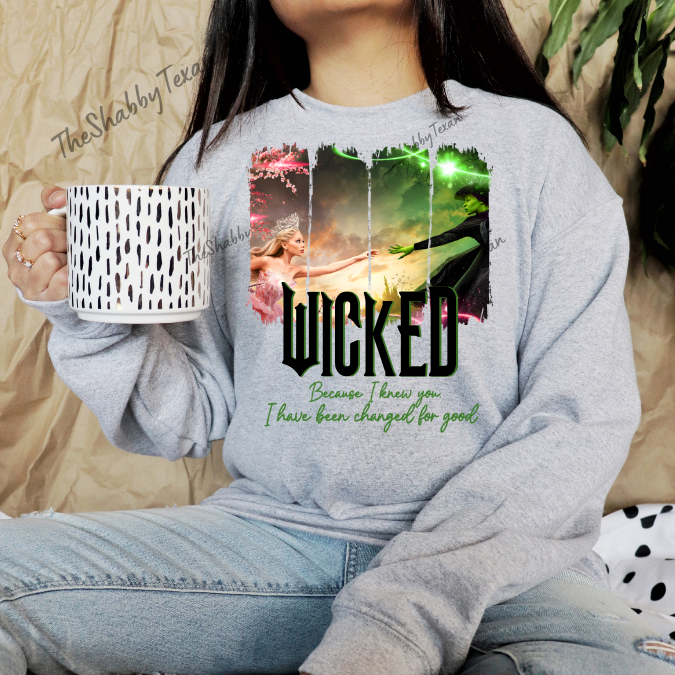 Wicked Changed for Good Shirts