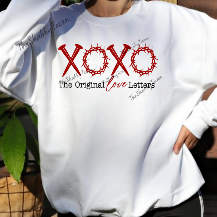 Original Love Letters Shirts and Transfer