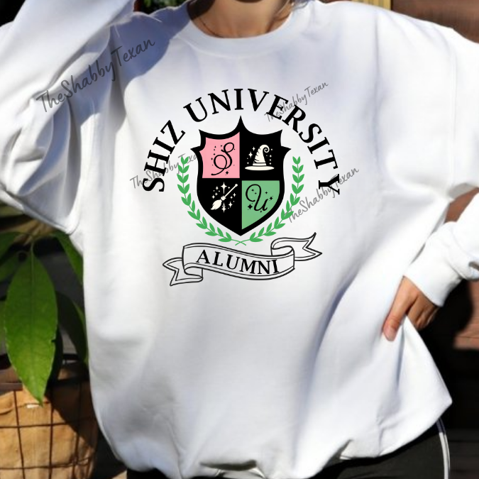 Shiz University Alumni Shirts