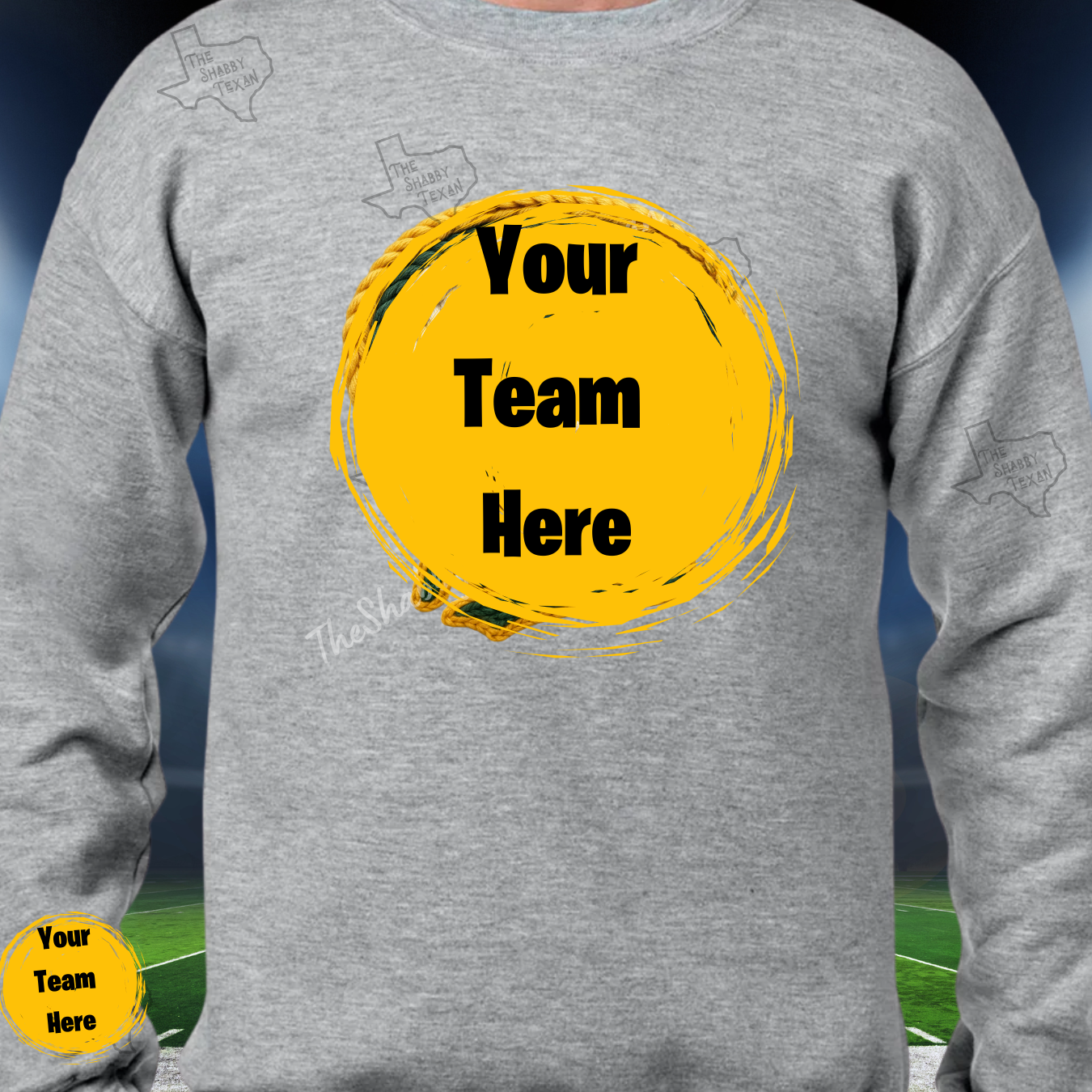 Faux Crochet Team Shirts