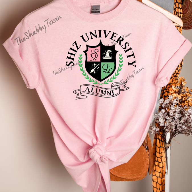 Shiz University Alumni Shirts