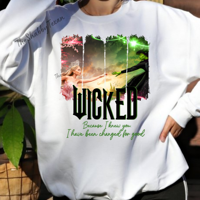 Wicked Changed for Good Shirts