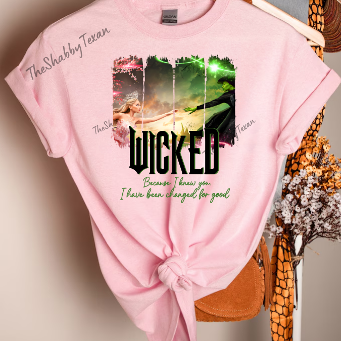 Wicked Changed for Good Shirts