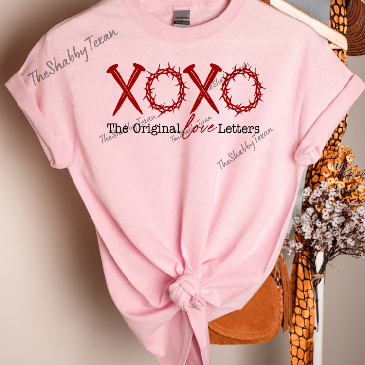 Original Love Letters Shirts and Transfer