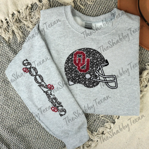 Sparkle OU Fans DTF Sweatshirts and Transfers