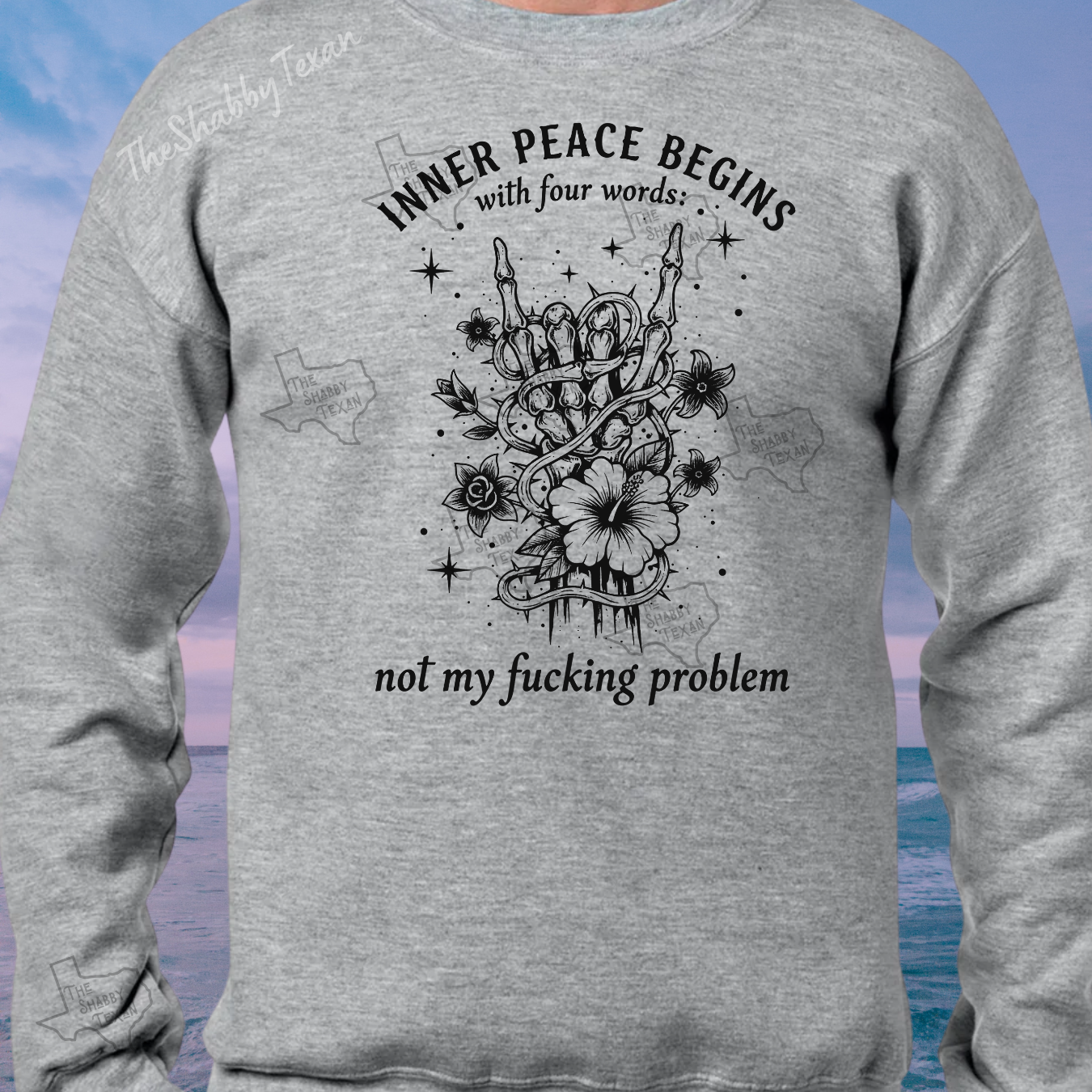 Inner Peace Begins With ... Shirts