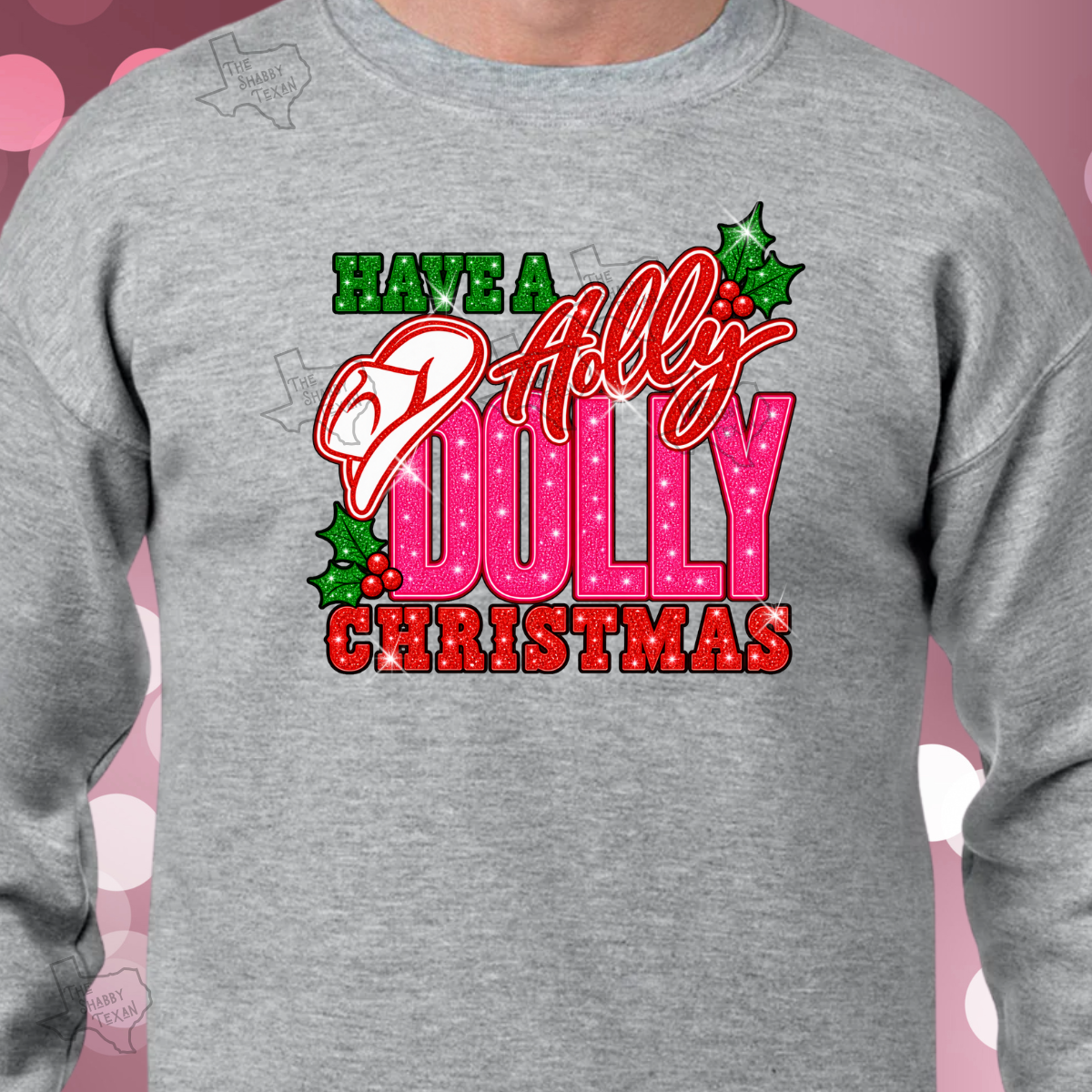 Holly Dolly Christmas Shirts
