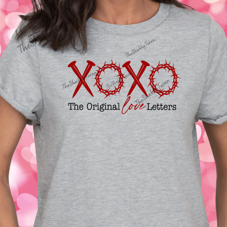 Original Love Letters Shirts and Transfer