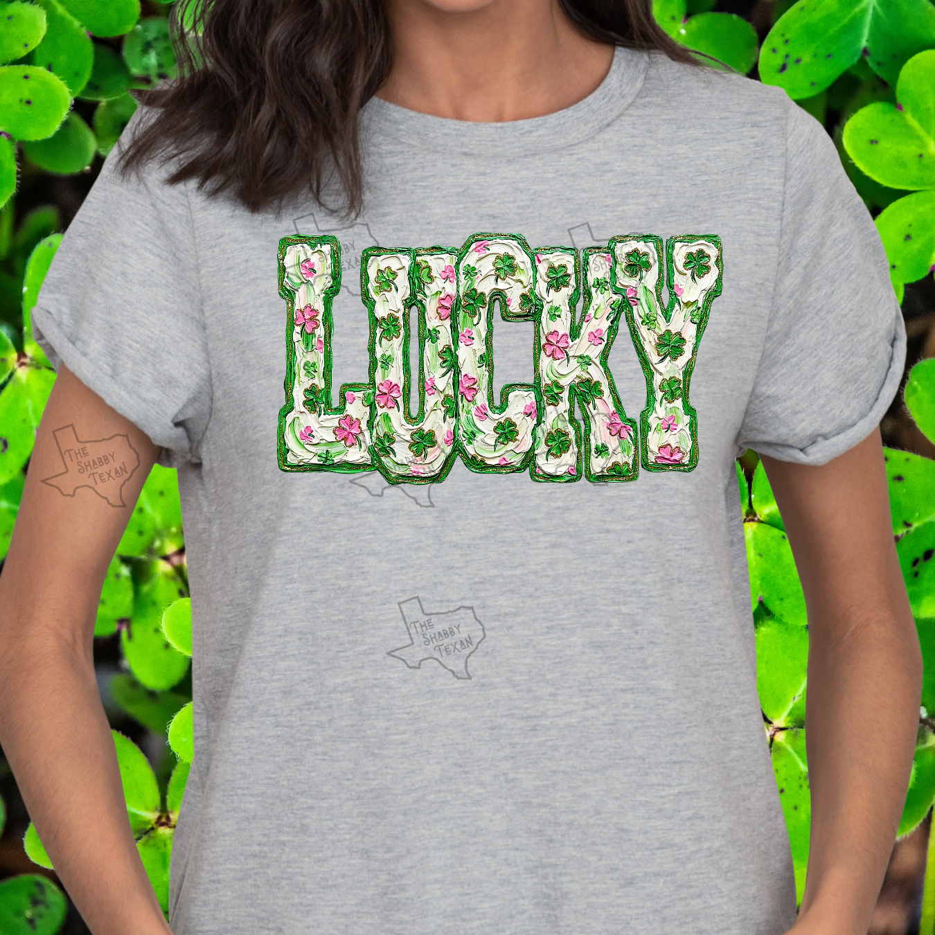 Lucky Brushstroke DTF Transfers
