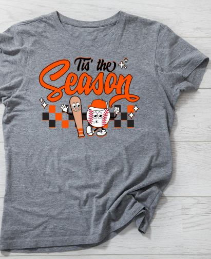 Tis the Season Baseball Shirts